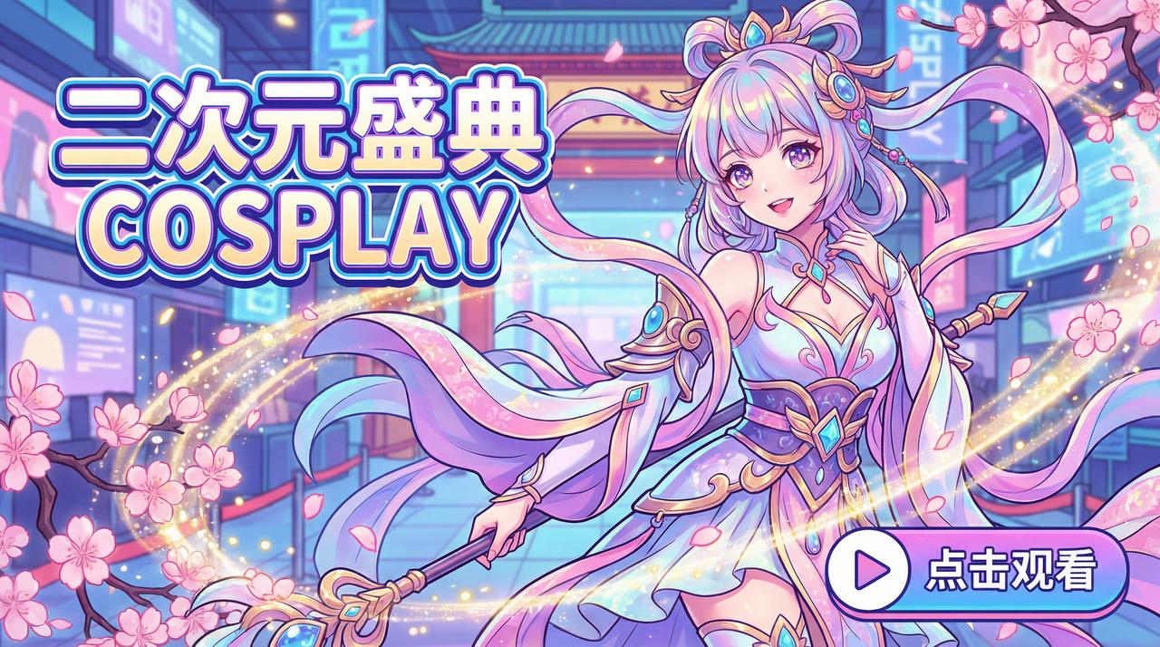 UU视频UU视频二次元·《原神》胡桃Cosplay视频全程记录